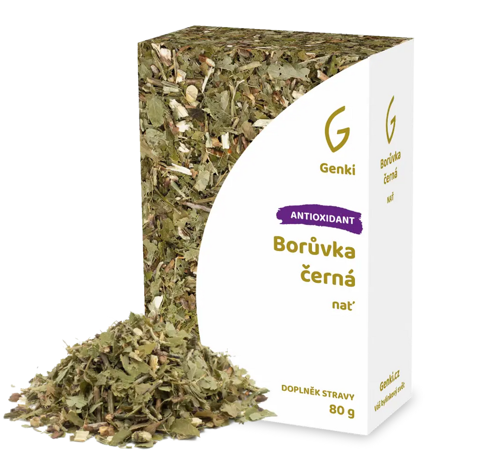 Borůvka černá - nať