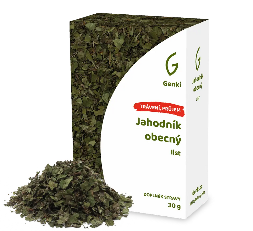 Jahodník obecný - list