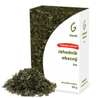 Jahodník obecný - list