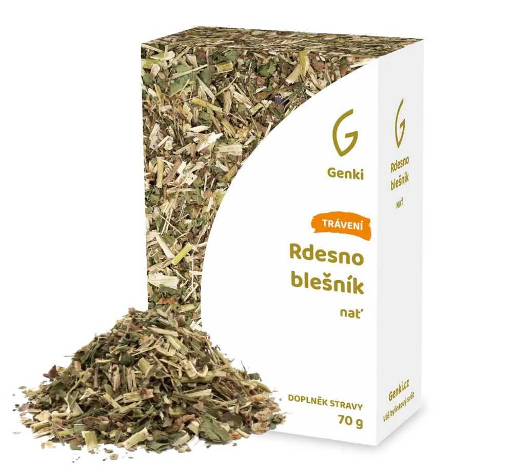 Rdesno blešník - nať