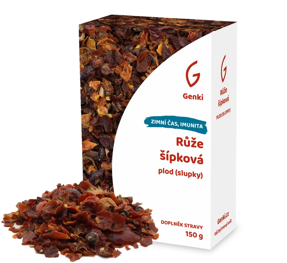 Růže šípková - plod (slupky)