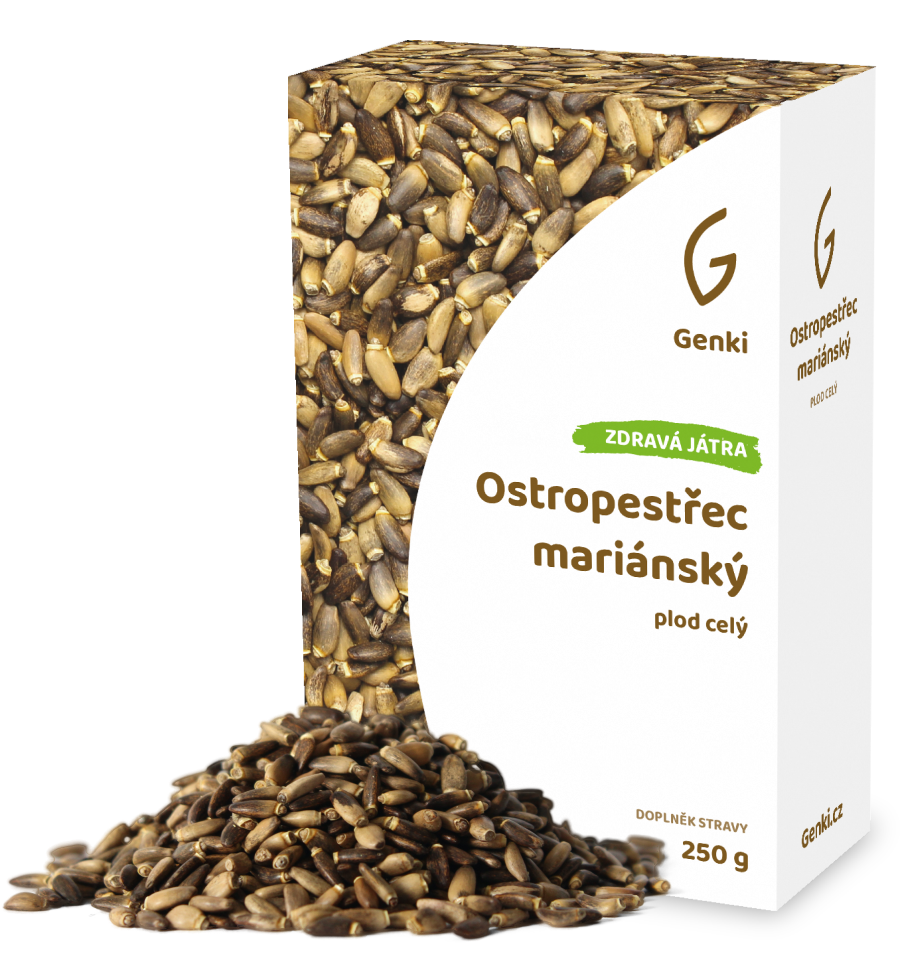 Ostropestřec mariánský - plod celý