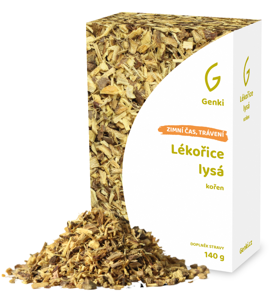 Lékořice lysá - kořen