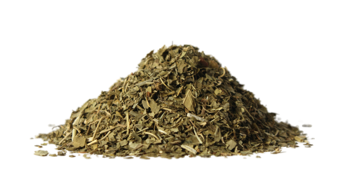 Mučenka pletní - nať