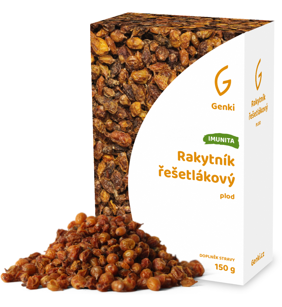 Rakytník řešetlákový - plod