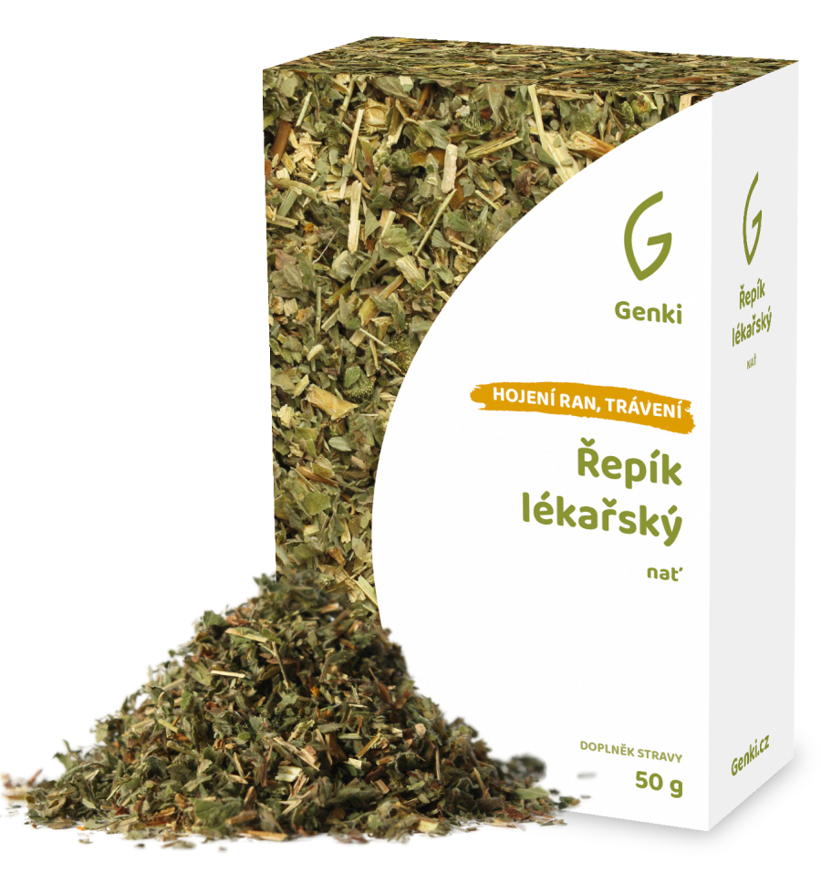 Řepík lékařský - nať